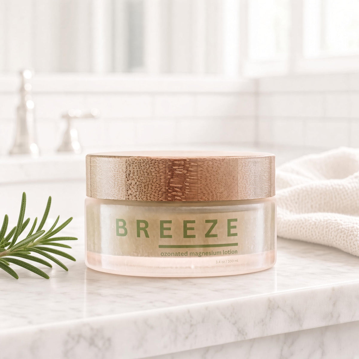 Breeze Magnesium Lotion — Zechstein Magnesium Chloride | Kōzōn